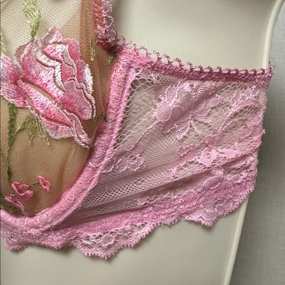 Honey Birdette Pink Whitney bra - Picture 4 of 7
